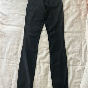 Brand new no tags black coated Club Monaco jeans
